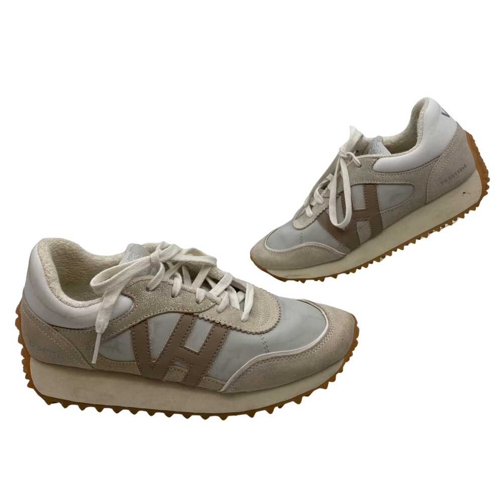 Vintage Havana White Beige Glitter Sneakers | Womens 9